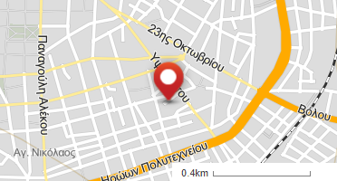 Χάρτης και σημείο της επιχείρησης