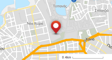 Location of business on map