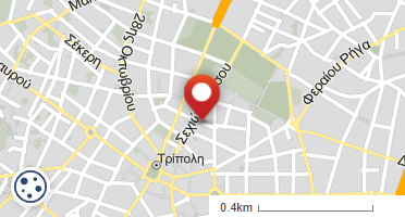 Location of business on map