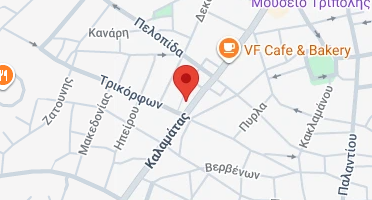 Location of business on map
