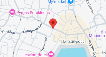 Location of business on map