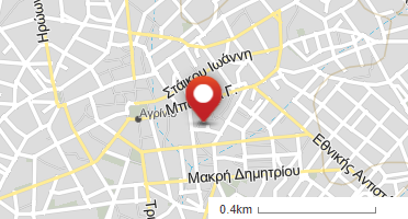 Location of business on map
