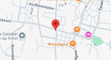 Location of business on map