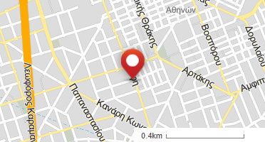 Location of business on map