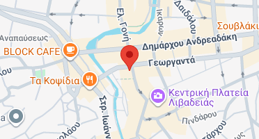 Location of business on map