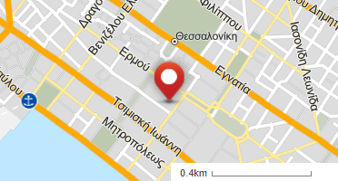 Location of business on map