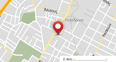 Location of business on map