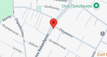 Location of business on map