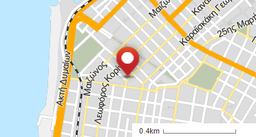 Location of business on map