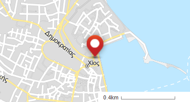 Location of business on map
