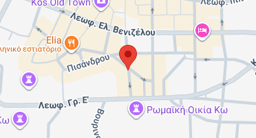 Location of business on map