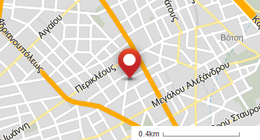 Location of business on map