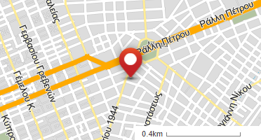 Location of business on map