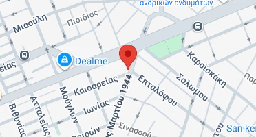 Location of business on map