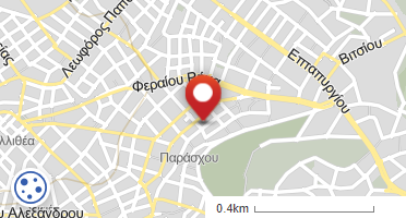 Location of business on map