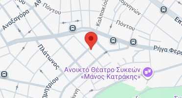 Location of business on map