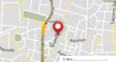 Location of business on map