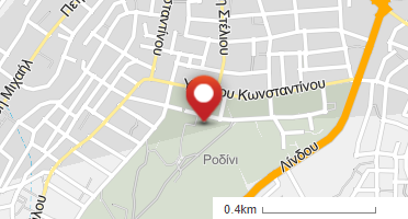 Location of business on map