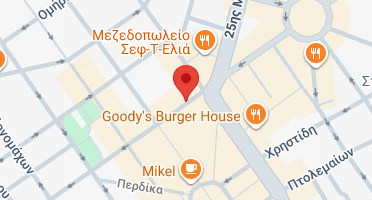 Χάρτης και σημείο της επιχείρησης