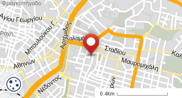 Location of business on map