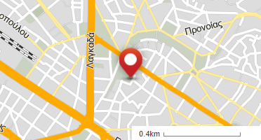 Location of business on map