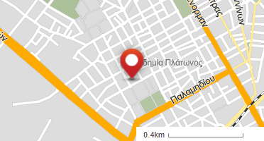Location of business on map