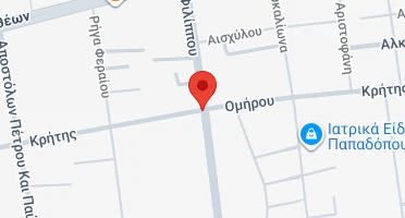 Location of business on map