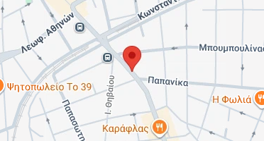 Location of business on map