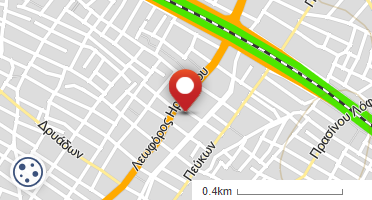 Location of business on map