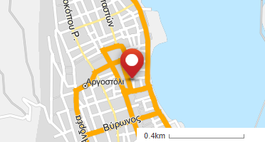 Location of business on map