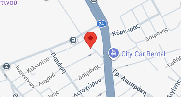 Location of business on map