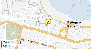 Location of business on map