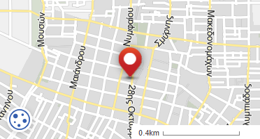 Location of business on map