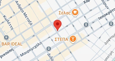 Location of business on map
