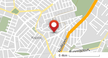 Location of business on map