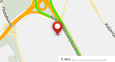 Location of business on map