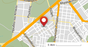 Location of business on map