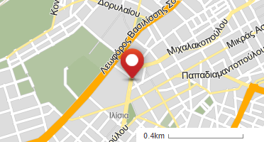 Location of business on map