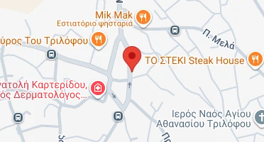 Location of business on map