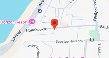 Location of business on map