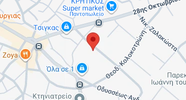 Χάρτης και σημείο της επιχείρησης