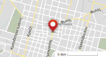 Location of business on map