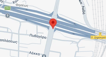 Location of business on map