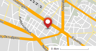 Location of business on map