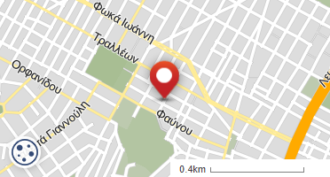 Location of business on map