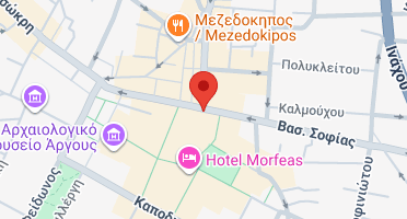Location of business on map