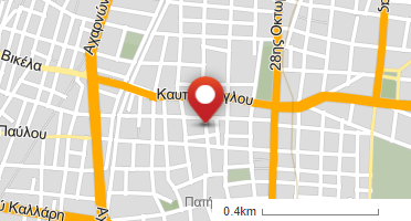 Location of business on map
