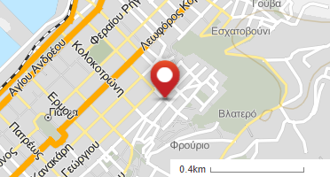 Location of business on map