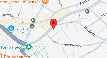 Location of business on map