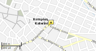 Χάρτης και σημείο της επιχείρησης